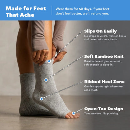 Gentle Relief Bamboo Footsleeves